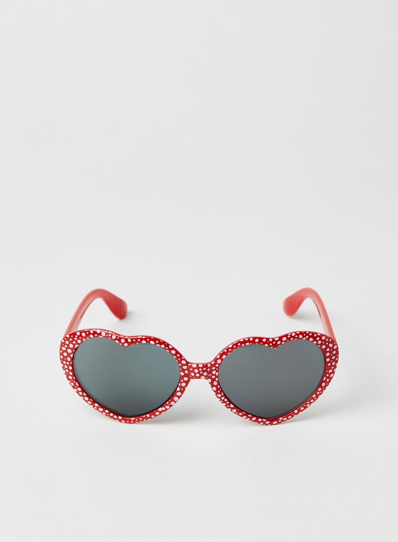 ال سي وايكيكي نظارة شمسية بإطار على شكل قلب طراز LCW-9SN634Z4 للبنات - Image 1