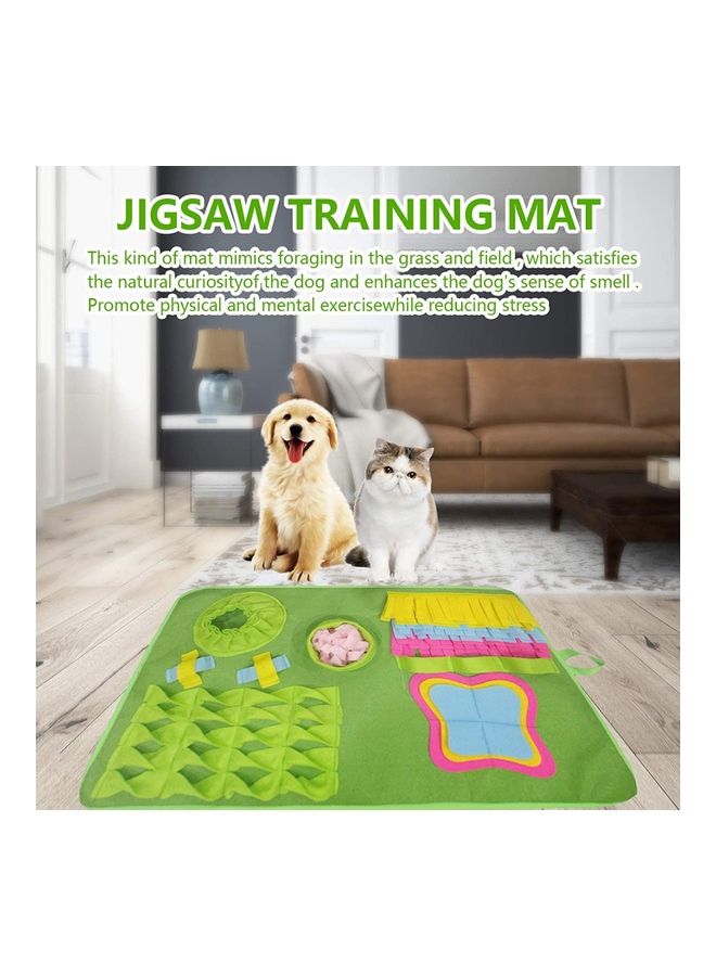 XiuWoo Pet Brain Games Snuffle Mat Multicolour 40 x 70cm - Image 2
