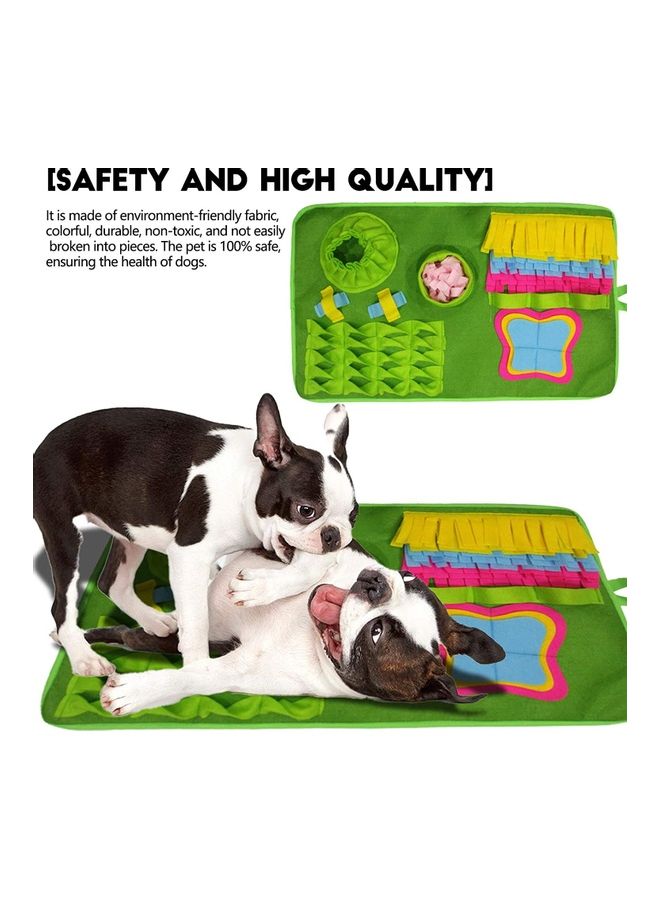 XiuWoo Pet Brain Games Snuffle Mat Multicolour 40 x 70cm - Image 4