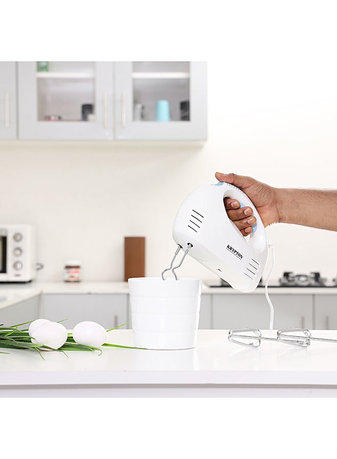 كريبتون - خلاط يدوي 7 سرعات بقدرة 150 وات 150 W KNHB6043 أبيض - Image 1