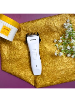 KRYPTON Rechargeable Hair Trimmer White 590grams  - Image 5