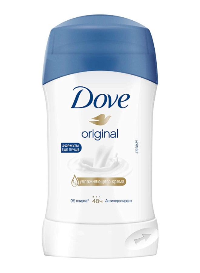 دوف عبوة مزيل العرق الأصلي والمقاوم للتعرق 40جرام