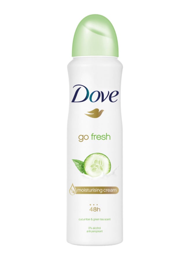 Dove Go Fresh Cucumber And Green Tea Deodorant 150ml