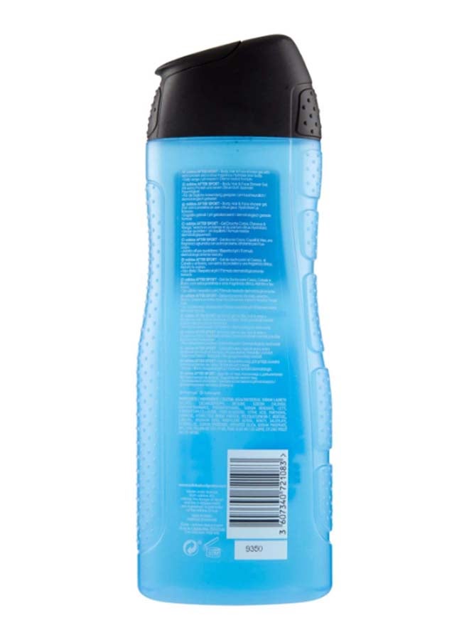 اديداس جل استحمام أفتر سبورت بتأثير ثلاثي للوجه والشعر والجسم 400ملليلتر - Image 2