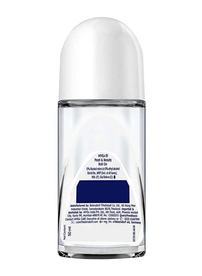 نيفيا مجموعة مزيل رائحة العرق بيرل آند بيوتي ببكرة دوارة، من 3 قطع 225جرام - Image 3