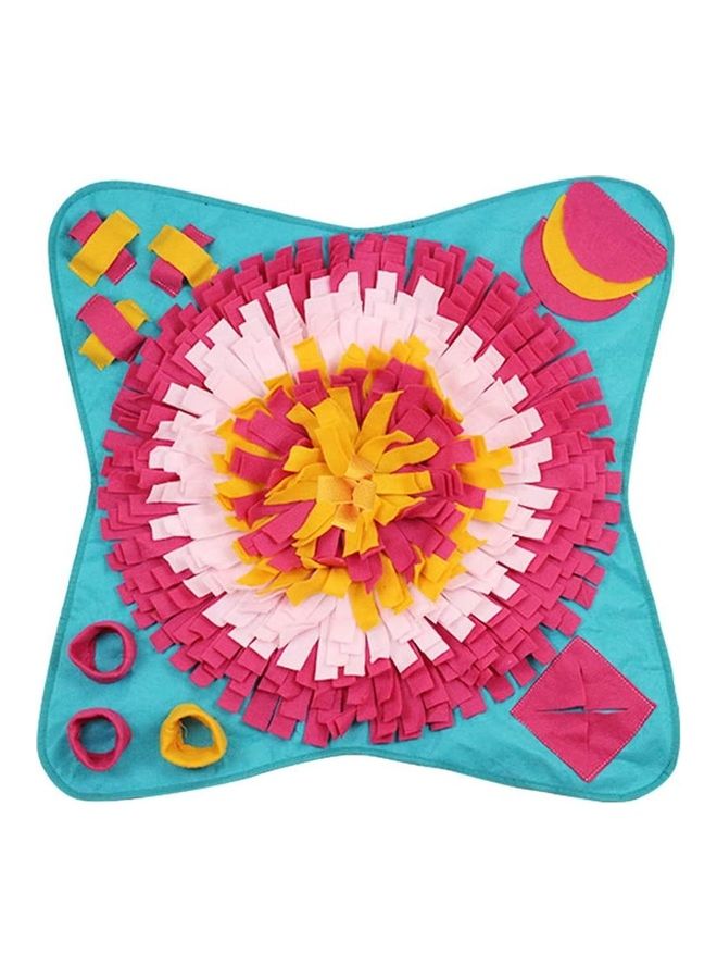 XiuWoo Pet Brain Games Snuffle Mat Multicolour 70 x 70cm - Image 1