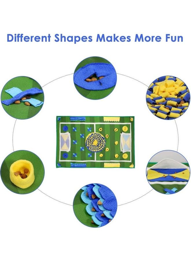 شو وو بساط للأطعمة الجافة وتدريب حاسة الشم لدى الحيوانات الأليفة متعدد الألوان - Image 3