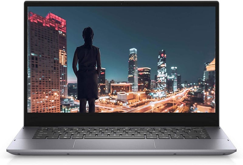 Inspiron-5406 2 in 1 Laptop 14 Inch  Intel Core i3 11th Generation  4 GB RAM, 128GB SSD LED With Fingerprint Reader Intel UHD Graphic -Touch-Flip-Windows 10 Home English/Arabic Dark Grey