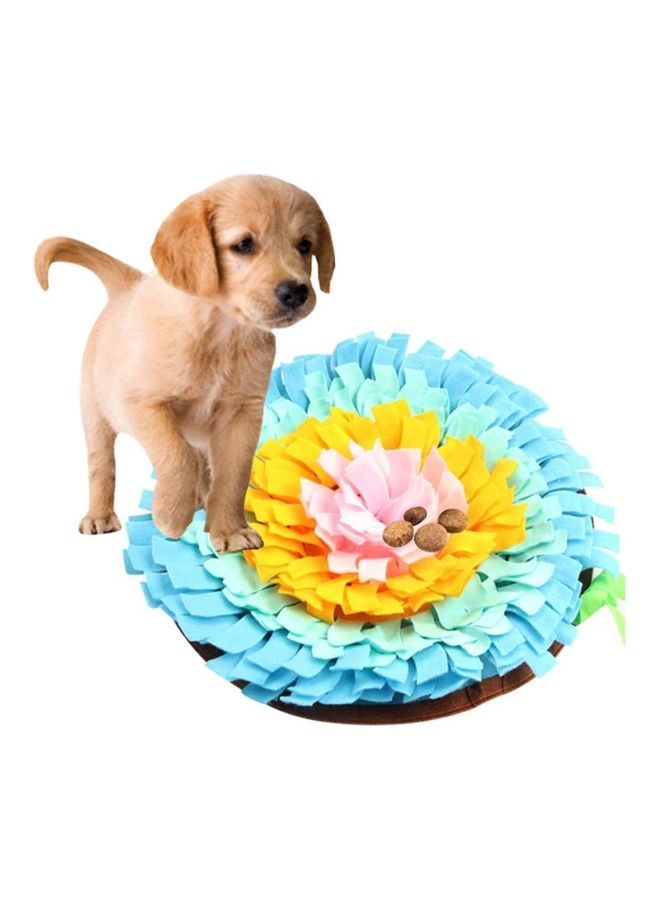 شو وو بساط لتدريب حاسة الشم لدى الحيوانات الأليفة بتصميم مستوحى من ألعاب تحفيز العقل متعدد الألوان 45 x 45سم - Image 2