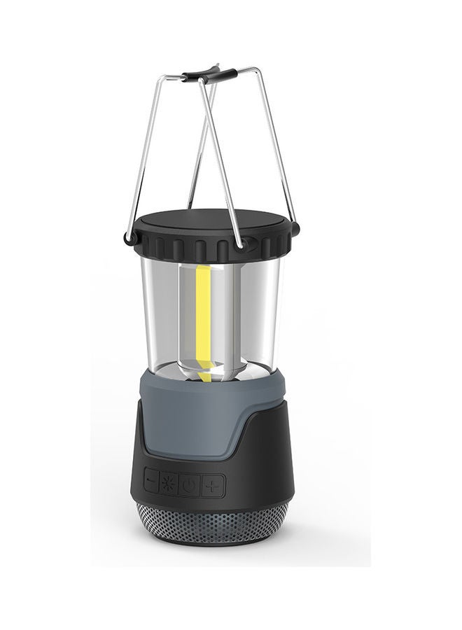 LED Portable Lantern Bluetooth Speaker Loudspeaker Black - Image 1