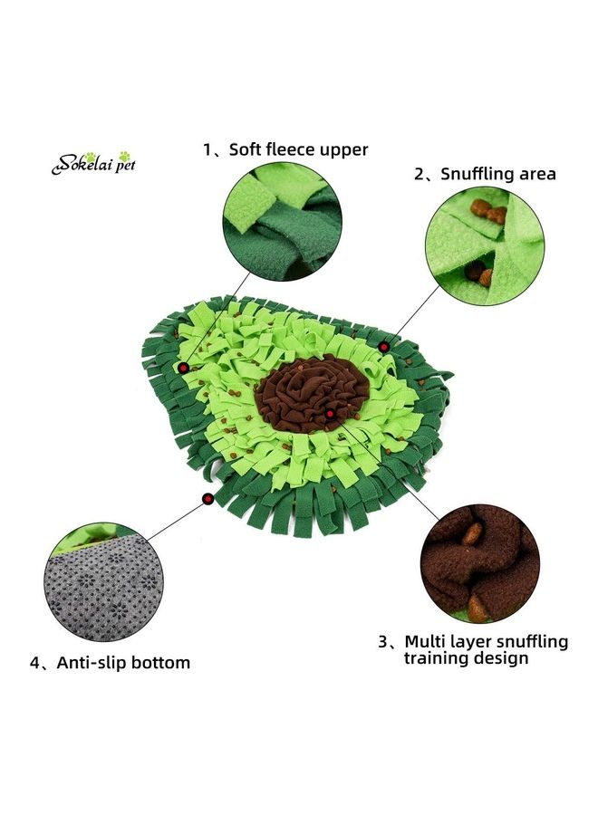 شو وو بساط لإطعام الحيوانات الأليفة متعدد الألوان 69 x 53سم - Image 3