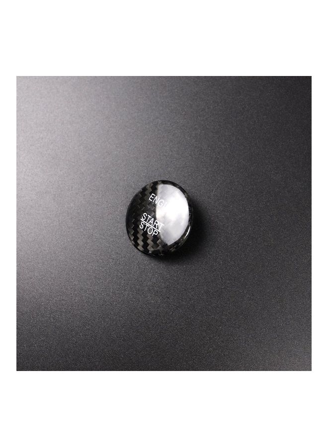 Carbon Fiber Car Engine Start Stop Button - Image 1