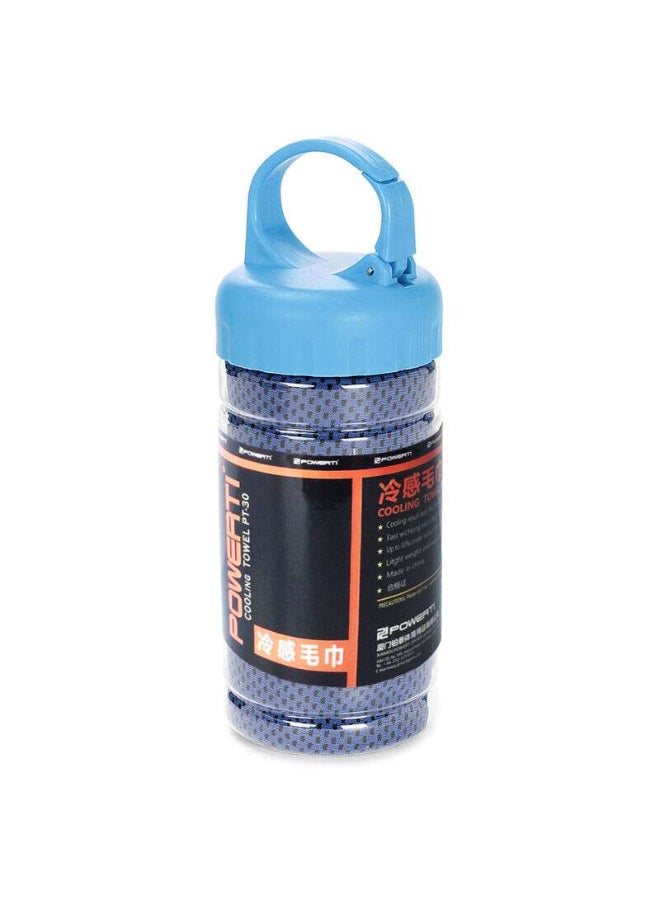 Instantly Cool Magical Sports Towel Dark Blue - Image 2