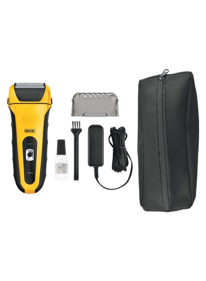 وال ماكينة الحلاقة الكهربائية لايف بروف أسود/ أصفر - Image 1