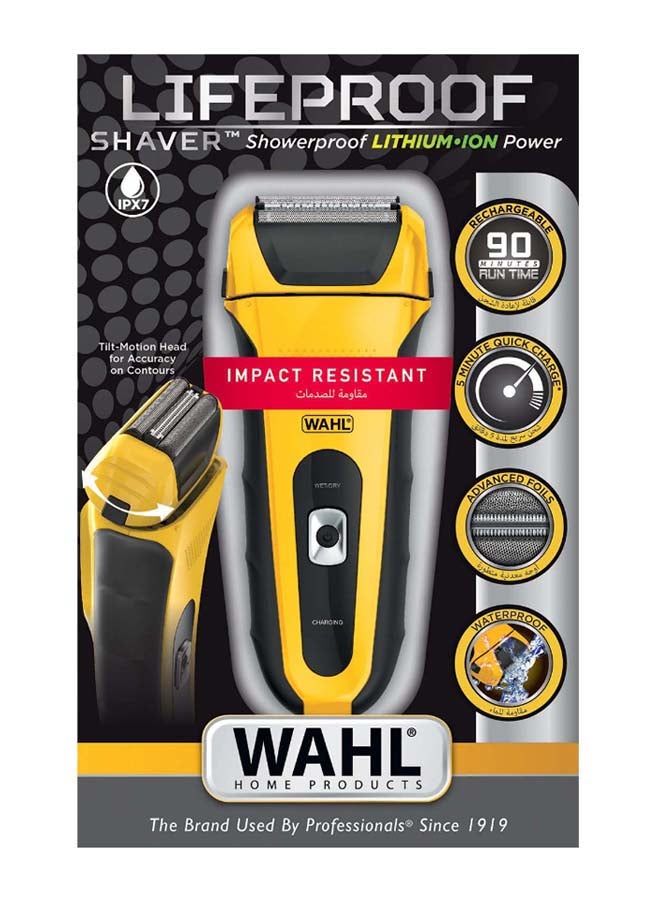 وال ماكينة الحلاقة الكهربائية لايف بروف أسود/ أصفر - Image 5