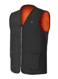 Generic Solid Pattern V-Neck Vest Black  - Image 1