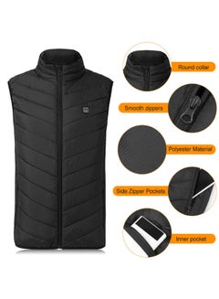 Generic Solid Pattern High Neck Jacket Black  - Image 4