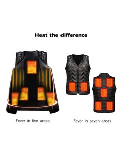 Generic Solid Pattern V-Neck Vest Black  - Image 5