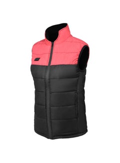 Generic Colourblock Pattern Sleeveless Vest Black/Pink  - Image 1