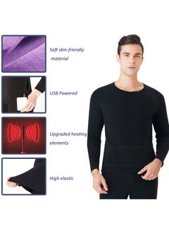 Generic Solid Pattern Sports Wear T-Shirt And Pant Set Black  - Image 2