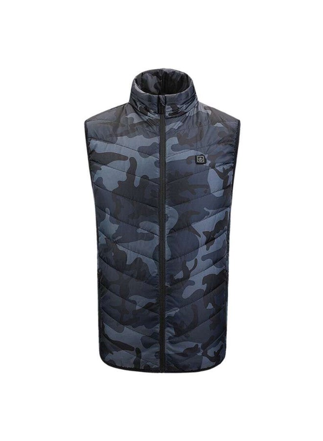 Pattern Sleeveless Vest Camouflage 