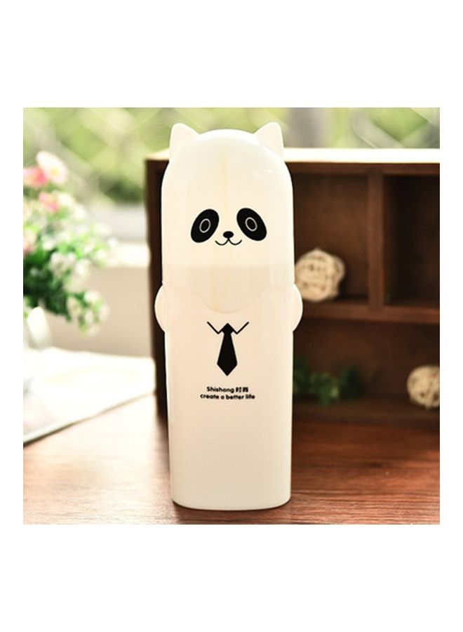 Generic Lovely Cute Cartoon Toothbrush Cover Holder White 20 x 6 x 6cm  - Image 1