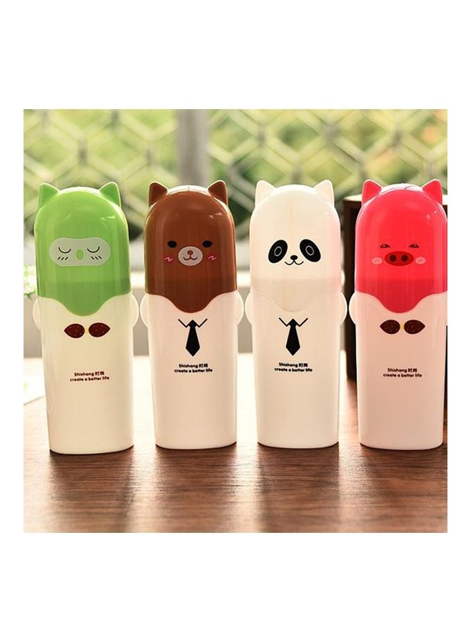 Generic Lovely Cute Cartoon Toothbrush Cover Holder White 20 x 6 x 6cm  - Image 3