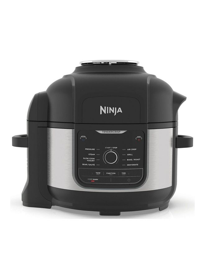 Ninja - Foodi 9-in-1 Electric OP350UK Pressure Fast Slow Cooker And Air Fryer, 6L 6.0 L Ninja op350uk Grey/Black - Image 1