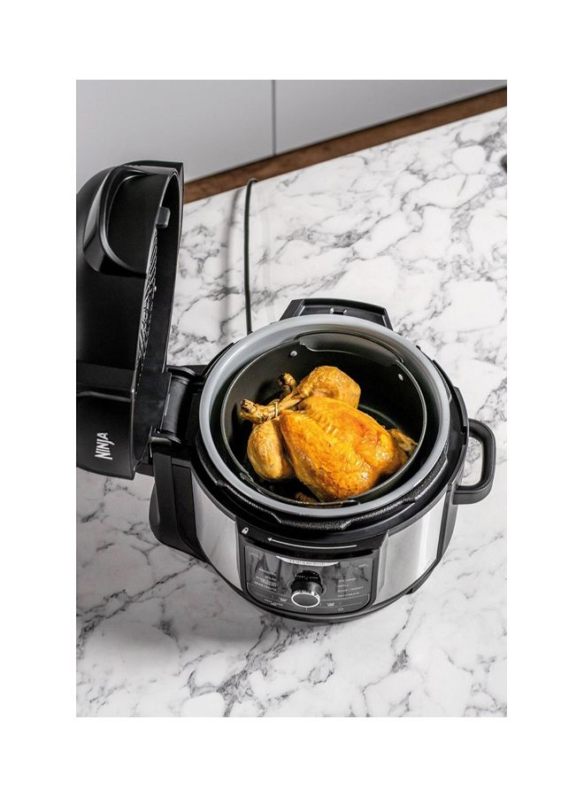 Ninja - Foodi 9-in-1 Electric OP350UK Pressure Fast Slow Cooker And Air Fryer, 6L 6.0 L Ninja op350uk Grey/Black - Image 1