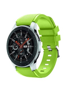 INEIX Textured Silicone Replacement Strap For Samsung Galaxy Watch Light Green  - Image 1