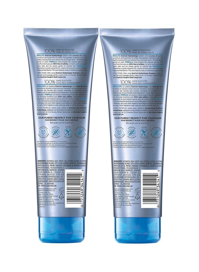 L'OREAL PARIS - 2-Piece Ever Curl Hydracharge Conditioner Set 2x251.37ml - Image 1