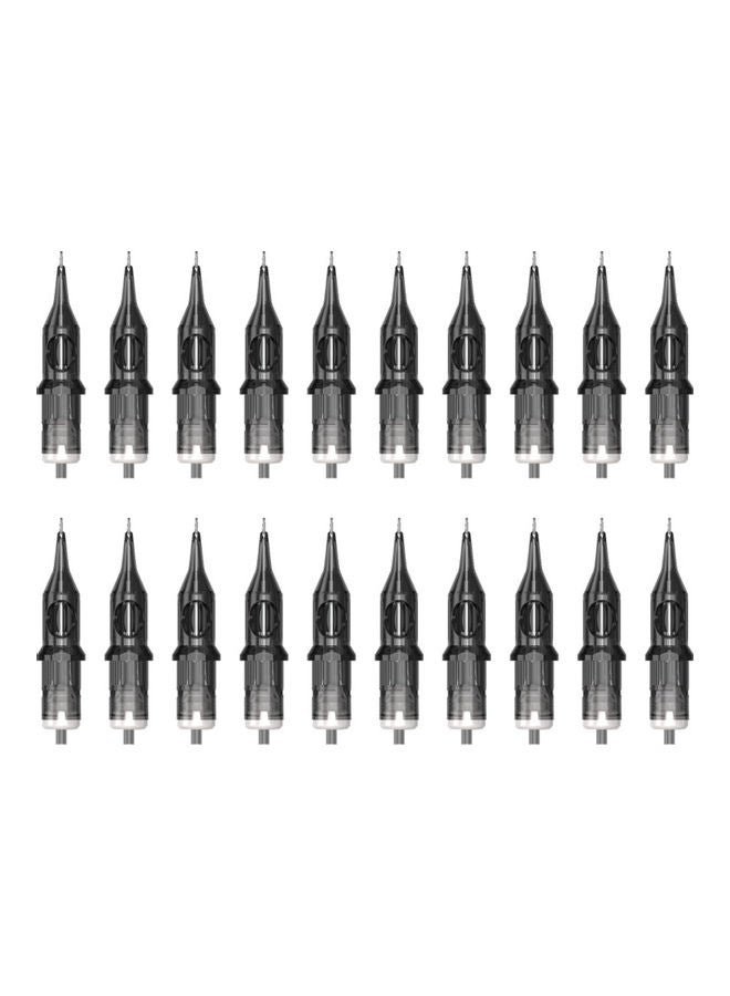 Generic 20-Piece Tattoo Cartridge Needle Black  - Image 1