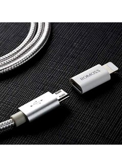 ROMOSS Lightning to Micro USB Adapter White  - Image 2