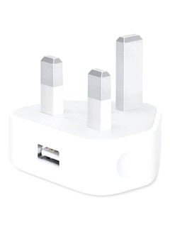 MARGOUN Wall Charger 5W USB Power Adapter with Lightning Cable for iphone XS Max White/Silver  - Image 4