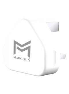 MARGOUN Wall Charger 5W USB Power Adapter with Lightning Cable for iphone XS Max White/Silver  - Image 5