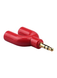 Voberry 3.5mm Audio Splitter Adapter Red/Gold  - Image 3
