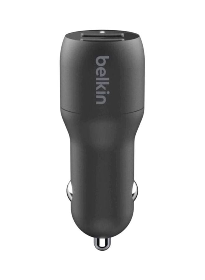 belkin Dual Port USB-A Car Charger - Image 1