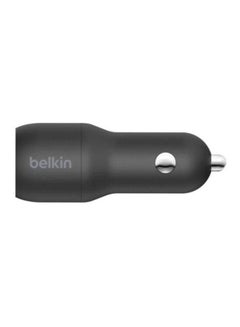 بيلكين شاحن سيارة بمنفذي USB-A  - Image 2