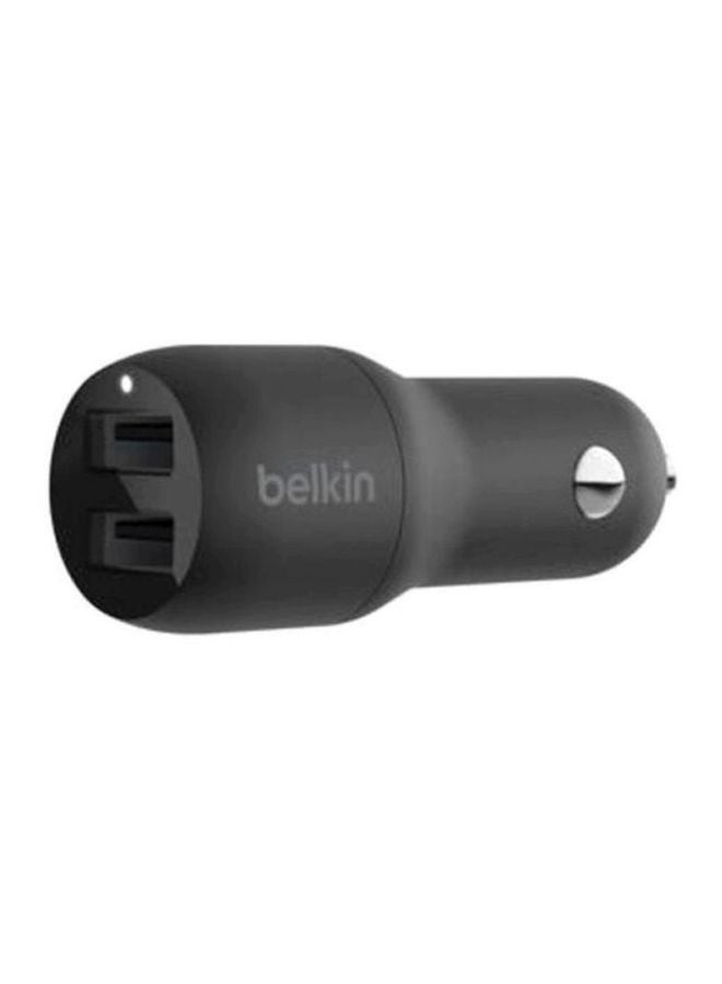 belkin Dual Port USB-A Car Charger - Image 3
