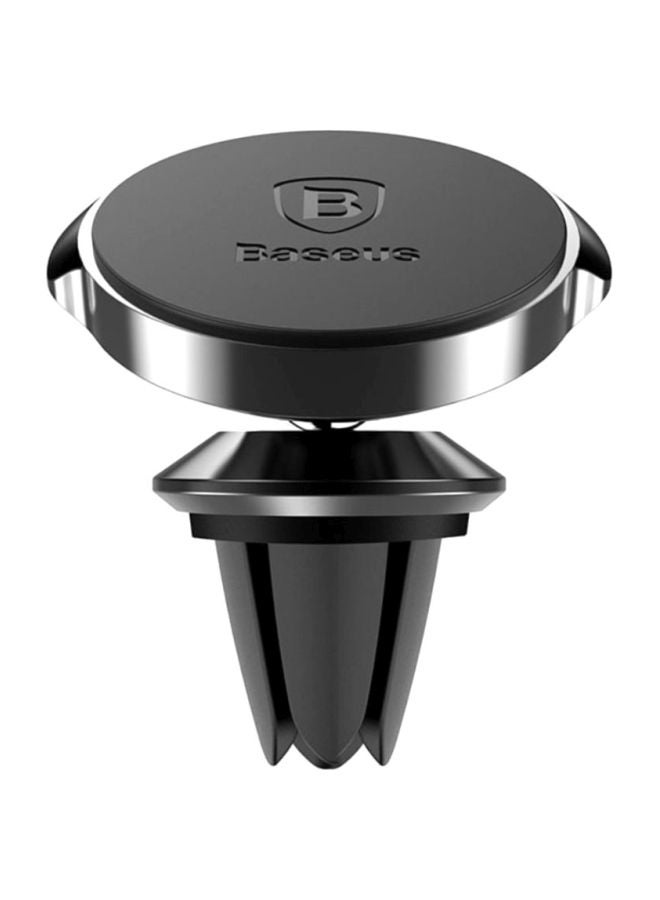 بيسوس حامل مغناطيسي دوار يثبت بفتحة التهوية للسيارة أسود - Image 1