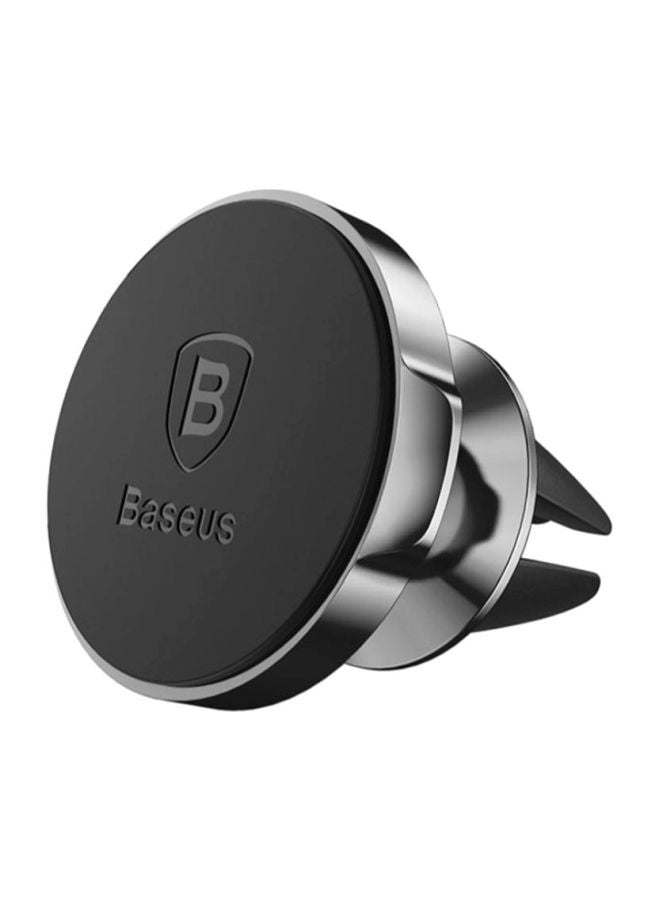 بيسوس حامل مغناطيسي دوار يثبت بفتحة التهوية للسيارة أسود - Image 2