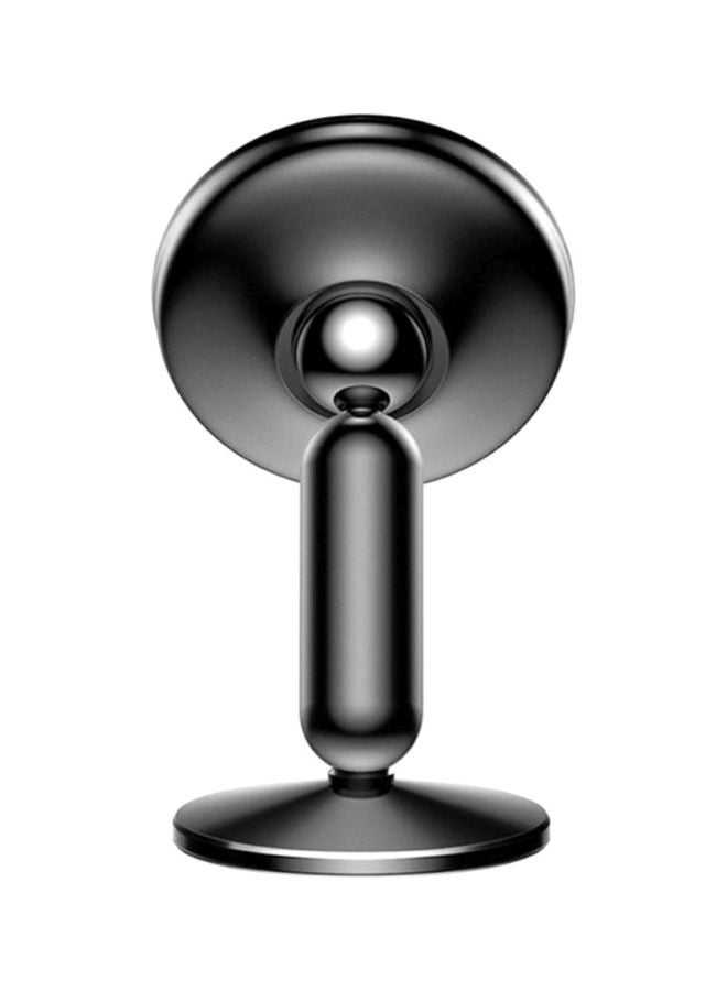 Baseus - 360-Degree Rotary Phone Holder Strong Magnetic Dashboard Car Mount for iPhone, Samsung, Huawei Other Smartphones with The Flat Back Black - Image 1