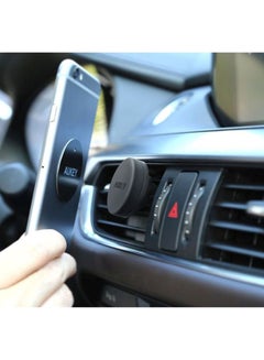 Aukey Universal Magnetic Car Phone Dashboard Holder Mount Stand for Apple iPhone 15/14/13/12/11/Pro/Max, XR SE, for Samsung S25/S24/S23/S22 Ultra Plus, for Google Pixel 8 7 6 and Others - Black  - Image 5