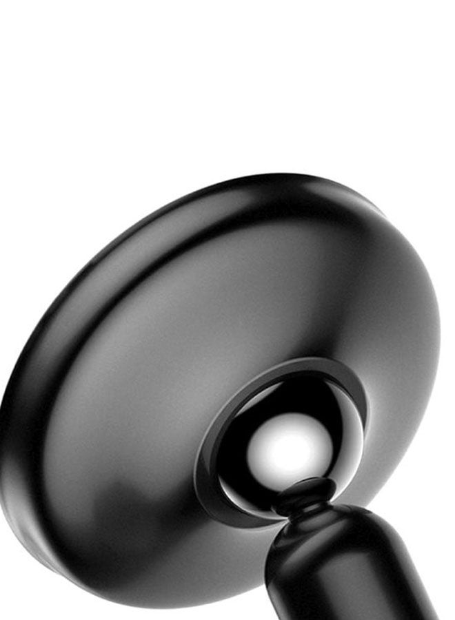 Baseus - 360-Degree Rotary Phone Holder Strong Magnetic Dashboard Car Mount for iPhone, Samsung, Huawei Other Smartphones with The Flat Back Black - Image 1
