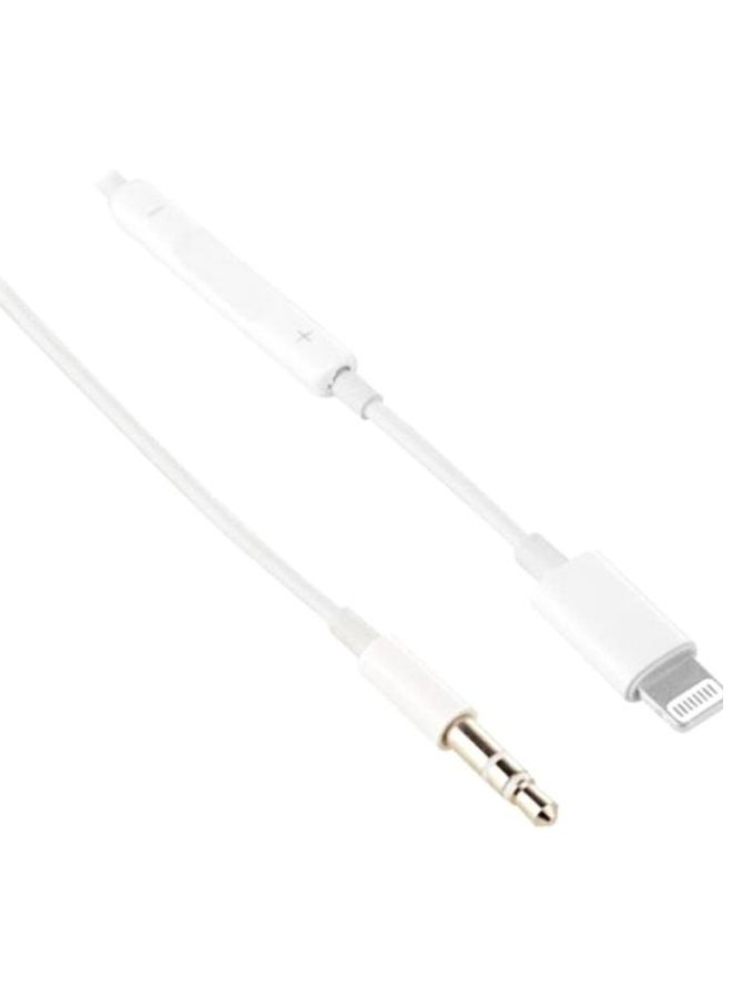 ZOOM Lightning To Aux Cable White - Image 2