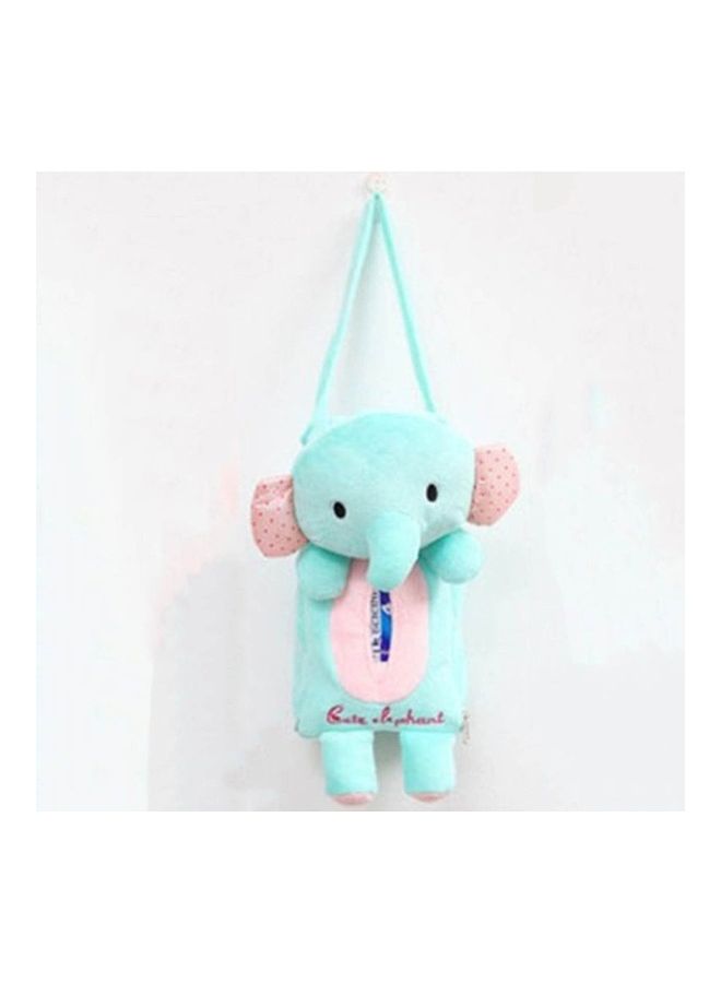 Hanging Style Storage Tissue Box Blue 27x16x18cm 