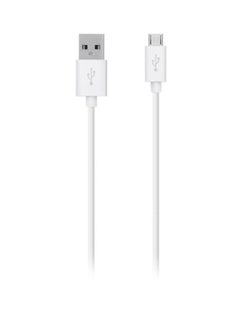 Tangle Free MicroUSB ChargeSync Cable White/Silver - v1616430914/N11413479A_1