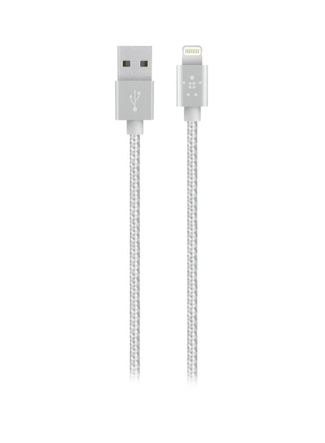 belkin - Mixit Data Sync Charging Cable Metallic Grey - Image 1