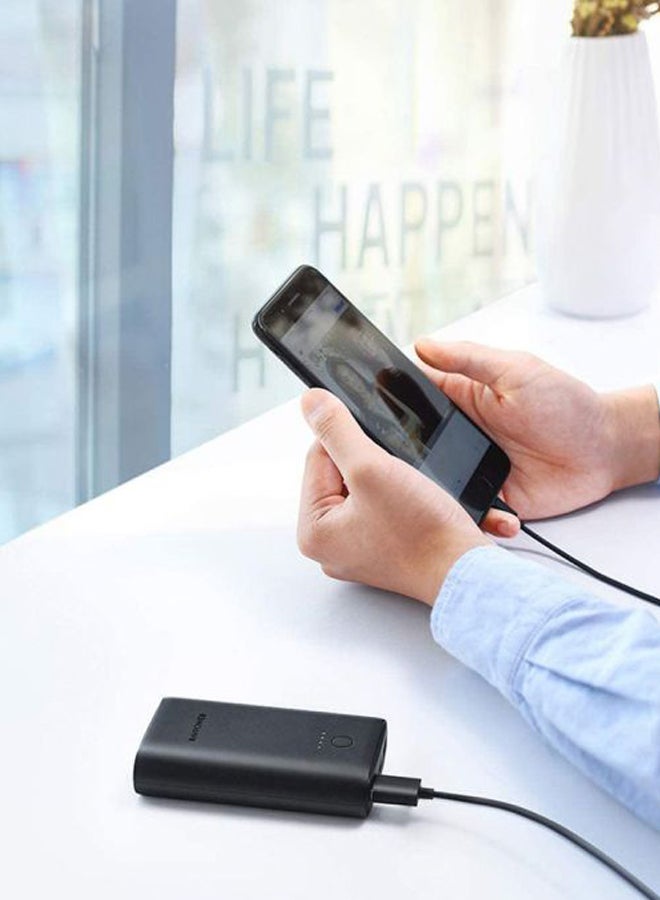 راف باور باور بنك SB بتقنية الشحن السريع بسعة 10050 مللي أمبير في الساعة، طراز RP-PB171 أسود - Image 4