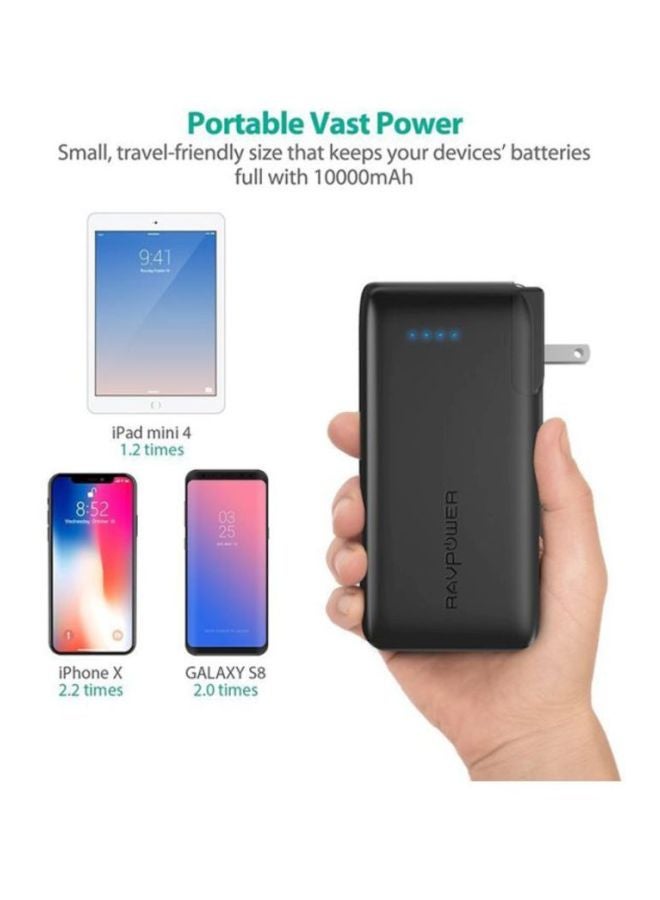 راف باور باور بنك محمول 2 في 1 أسود - Image 5